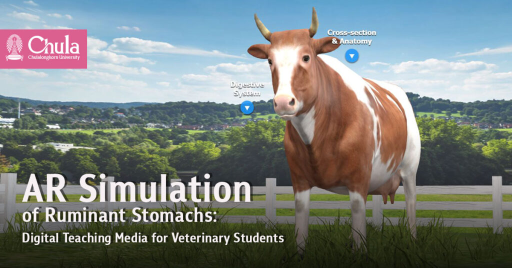 AR Simulation of Ruminant Stomachs: Digital Teaching Media for Veterinary Students